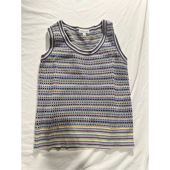 Gorgeous St. John Sport Wool Blend cardigan and tank top set, size Small - Picture 9 of 14
